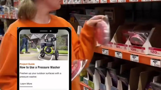 Home Depot ad
